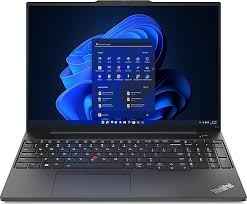 Lenovo ThinkPad E16 Gen 1 i7-1355U 16GB 512GB SSD GeForce MX550 2GB 16" WUXGA Ultraslim Notebook