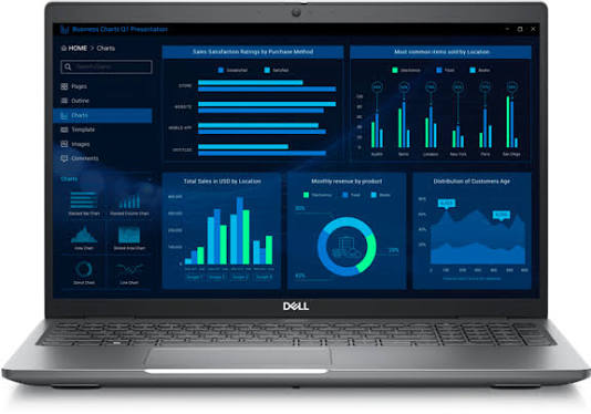 DELL Precision 3581 i7-13800H 32GB 512GB SSD 6GB RTX A1000 15.6" FHD Notebook