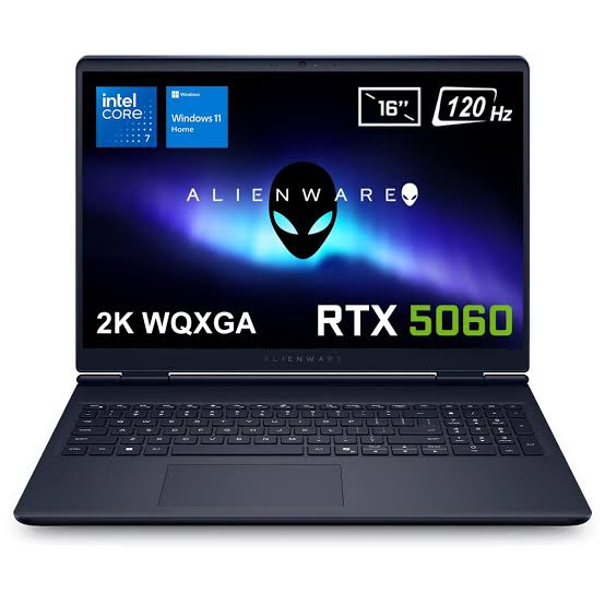 Dell Alienware 16 Aurora Intel Core 7-240H 16GB DDR5 1TB SSD RTX 5060 8GB 16 inç 2K WQXGA 120Hz WVA Ubuntu Gaming Laptop