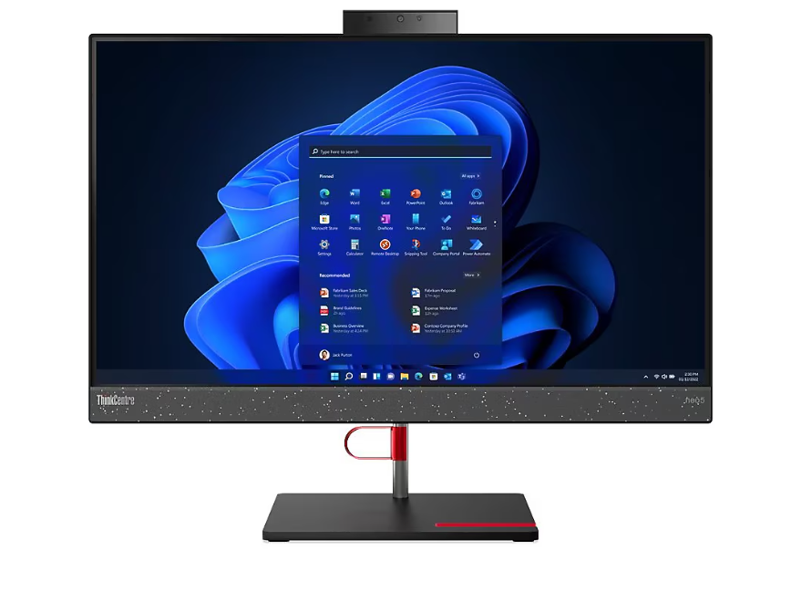 Lenovo ThinkCentre Neo 50A 24 12B800DYTR i5-12450H 16 GB 512 GB SSD UHD Graphics 23.8" Full HD All in One PC