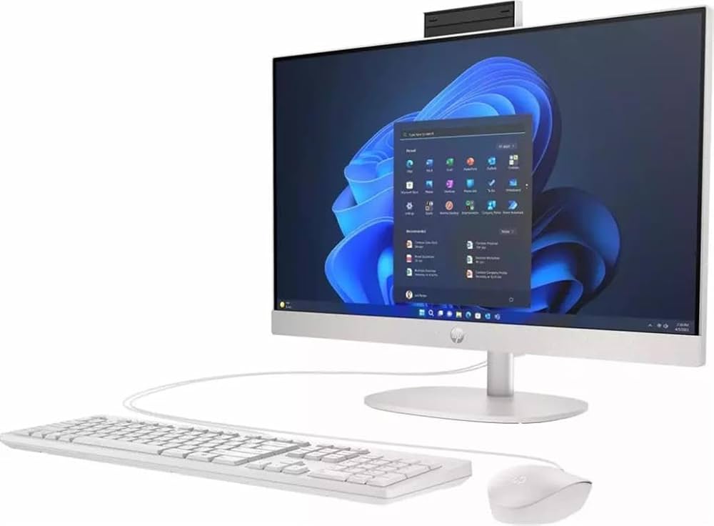 HP ProOne 245 G10 Ryzen 5 7520U 8 GB 512 GB SSD Radeon 610M 23.8" Full HD All in One PC W11P