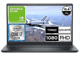 Dell Vostro 3510 V3510TKNDSPRRKS22 i7-1165G7 8 GB 256 GB SSD MX350 15.6" Full HD Notebook